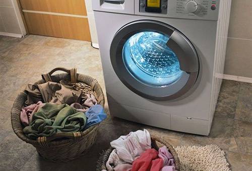 Preparing for washing with a washing machine