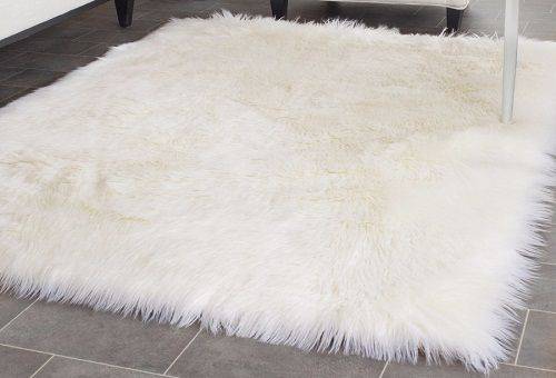 alfombra de piel de oveja